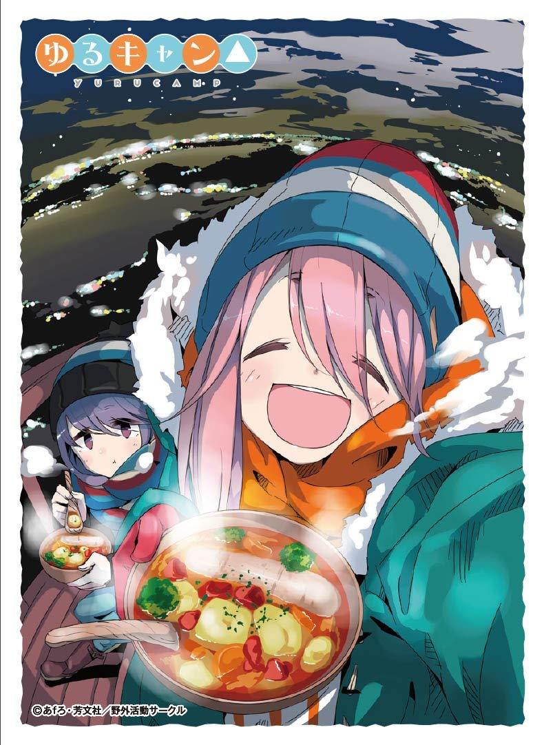 Yuru Camp Nadeshiko & Rin Character Sleeves EN-582