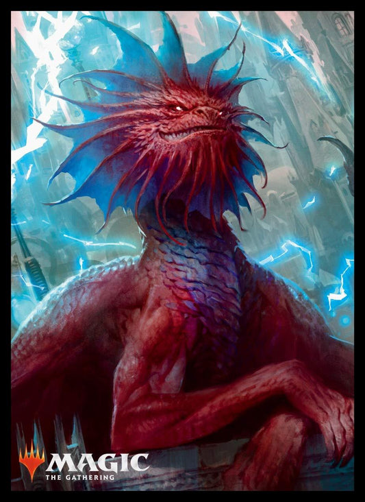 Magic The Gathering Guilds of Ravnica Niv-Mizzet Parun Sleeves MTGS-070 80CT