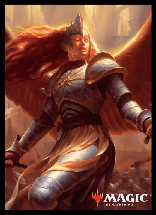 Magic The Gathering Guilds of Ravnica Aurelia Exemplar of Justice Sleeves MTGS-072 80CT
