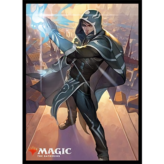 Magic The Gathering War of the Spark Jace Wielder of Mysteries Character Sleeves MTGS-100 80CT