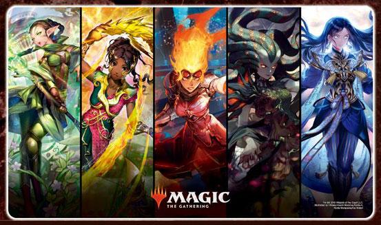 Magic The Gathering War of the Spark Character Rubber Playmat (A) MTGM-010