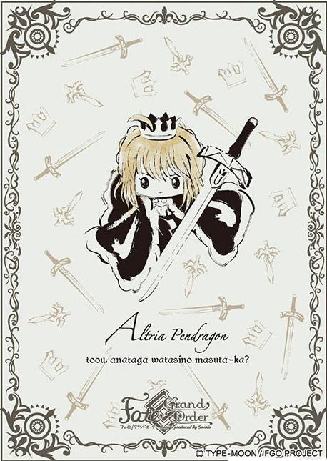 Fate Grand Order Sanrio Saber Altria Pendragon Character Sleeves (B) EN-856 FGO