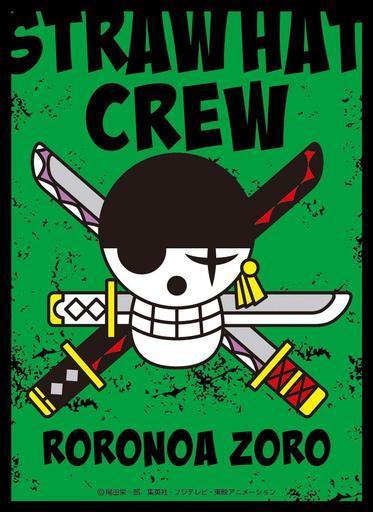 One Piece Jolly Roger Roronoa Zoro Character Sleeves EN-867