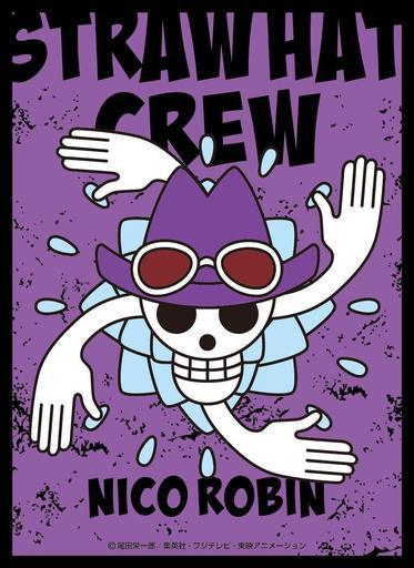 One Piece Jolly Roger Nico Robin Character Sleeves EN-872