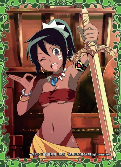 Etrian Odyssey Dominion Silica's Goods Shop Character Sleeves