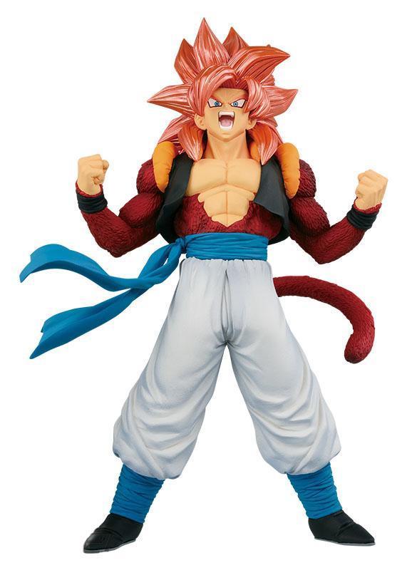 Dragon Ball GT, SSJ4 Gogeta, Banpresto Blood of Saiyans Special V Prize Figure JP Ver. Gold Toei