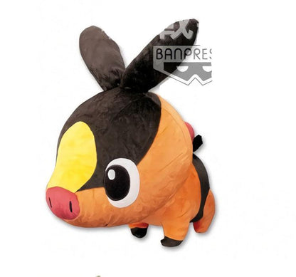 Pokemon Tepig Sparkling Chibi 10" Super DX Plush Doll Toy Plushie