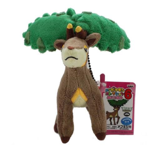 My Pokemon Collection MPC 6 Sawsbuck Summer Ball-Chain Plush Key Chain