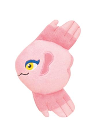 My Pokemon Collection Alomomola Ball-Chain Plush Key Chain MPC 7