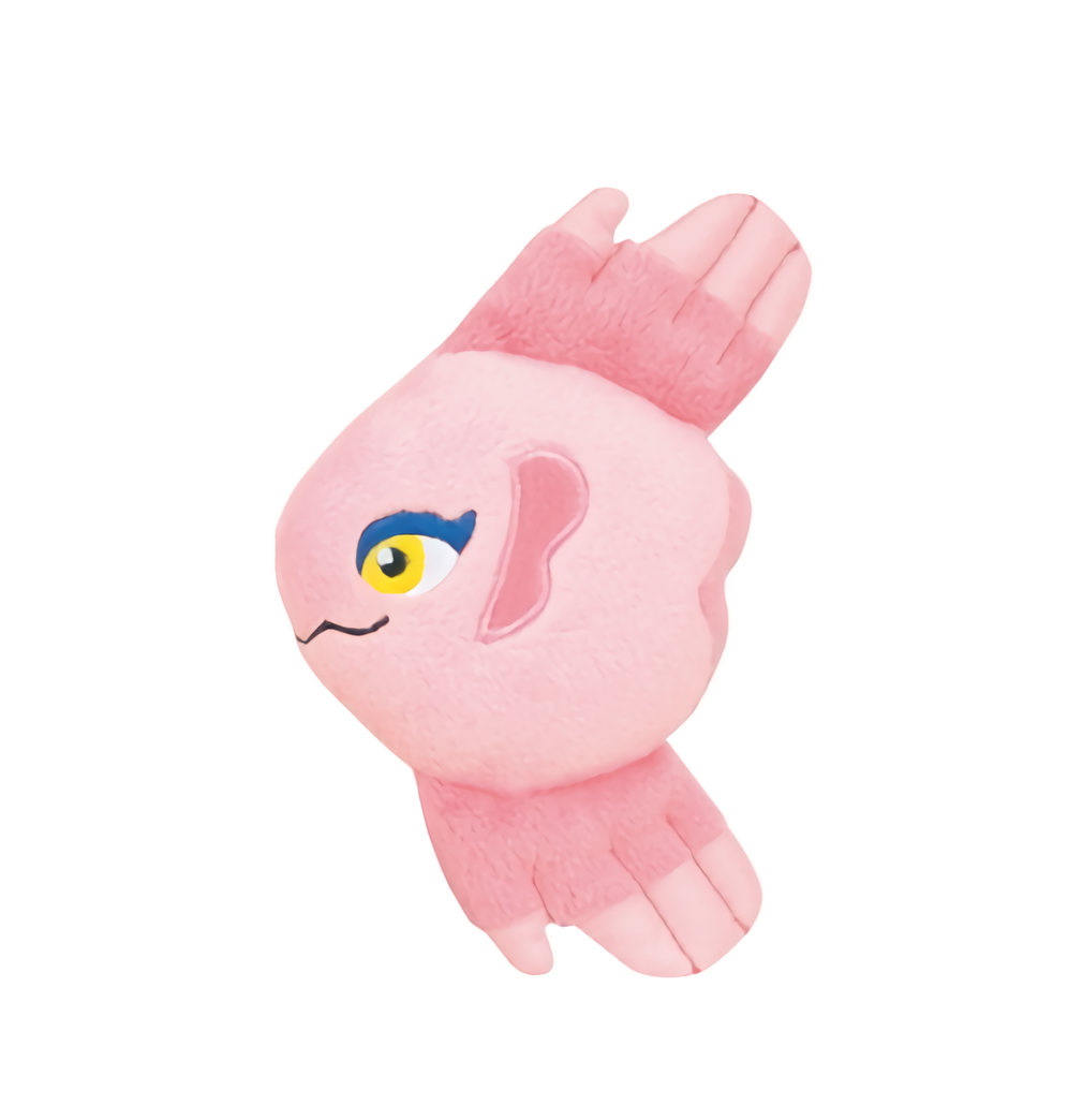 My Pokemon Collection Alomomola Ball-Chain Plush Key Chain MPC 7