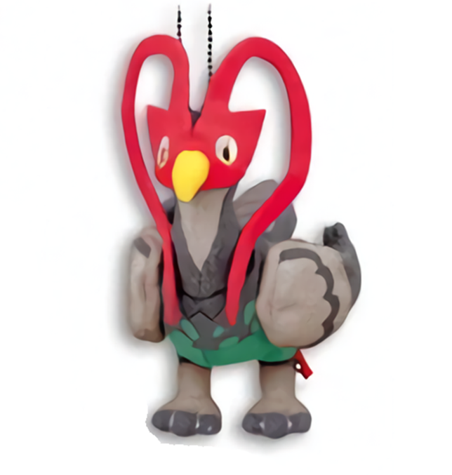 My Pokemon Collection Unfezant Male Ball-Chain Plush Key Chain Ver.16