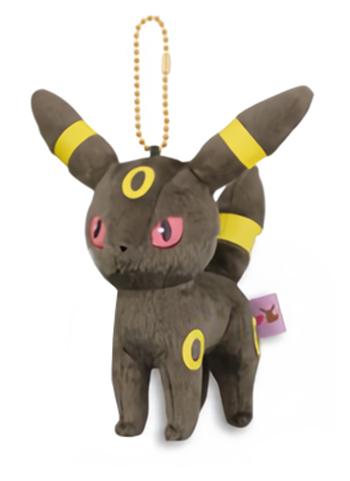 Pokemon I Love Eevee Umbreon 4" Character Ball-Chain Keychain Mascot Plush
