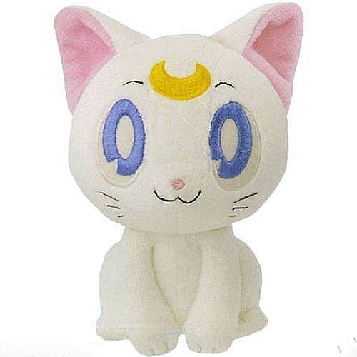 Sailor Moon Artemis White Guardian Cat 5" Plush Doll Ball Chain
