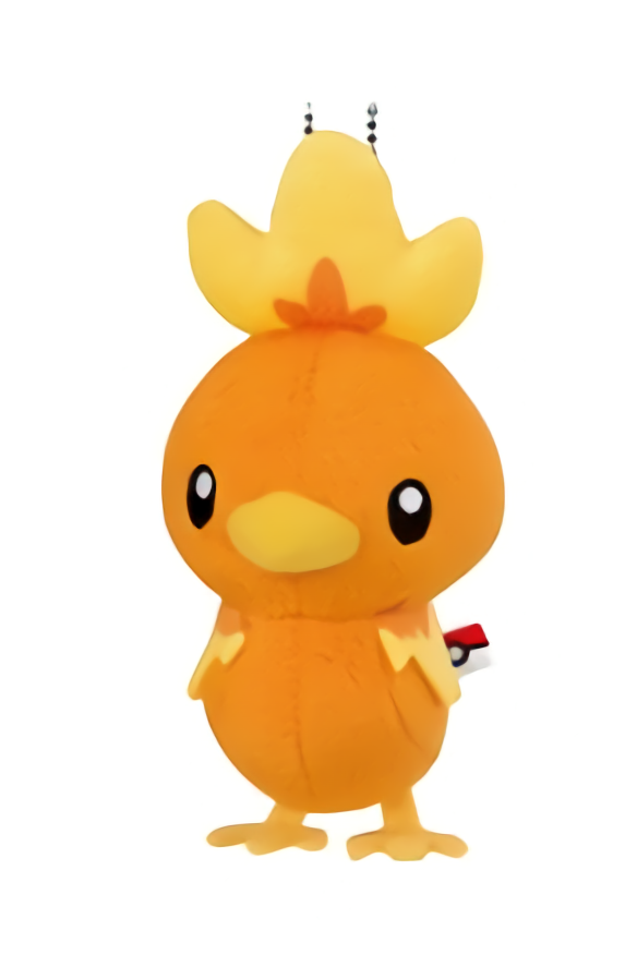 My Pokemon Collection Torchic Ball-Chain Plush Key Chain