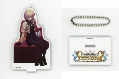 Fate/Grand Order Fes 2022 Mash Kyrielight Character Ball-Chain Key Chain Acrylic Stand