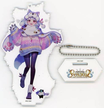 Fate/Grand Order Fes 2022 Kama Character Ball-Chain Key Chain Acrylic Stand