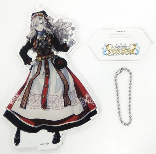 Fate/Grand Order Fes 2022 Kriemhild Character Ball-Chain Key Chain Acrylic Stand