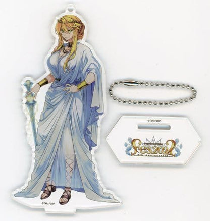 Fate/Grand Order Fes 2022 Altria Pendragon / Ruler Character Ball-Chain Key Chain Acrylic Stand