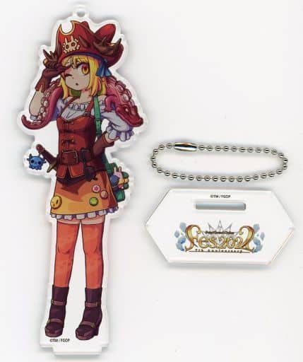 Fate/Grand Order Fes 2022 Super Bunyan Character Ball-Chain Key Chain Acrylic Stand