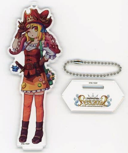 Fate/Grand Order Fes 2022 Super Bunyan Character Ball-Chain Key Chain Acrylic Stand