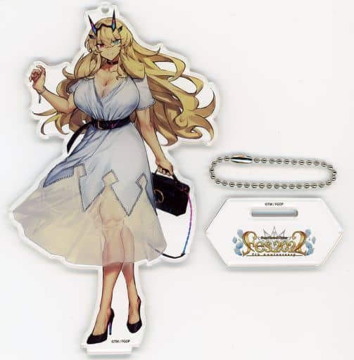Fate/Grand Order Fes 2022 Barghest / Lostbelt Character Ball-Chain Key Chain Acrylic Stand