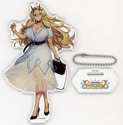 Fate/Grand Order Fes 2022 Barghest / Lostbelt Character Ball-Chain Key Chain Acrylic Stand