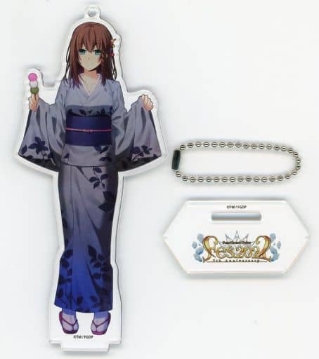 Fate/Grand Order Fes 2022 Charlotte Corday Character Ball-Chain Key Chain Acrylic Stand