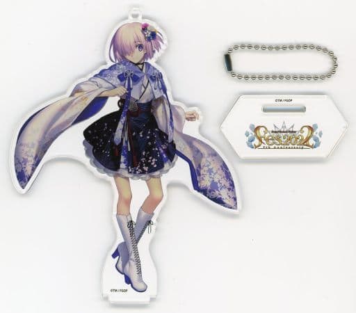 Fate/Grand Order Fes 2022 Mash Kyrielight Character Ball-Chain Key Chain Acrylic Stand