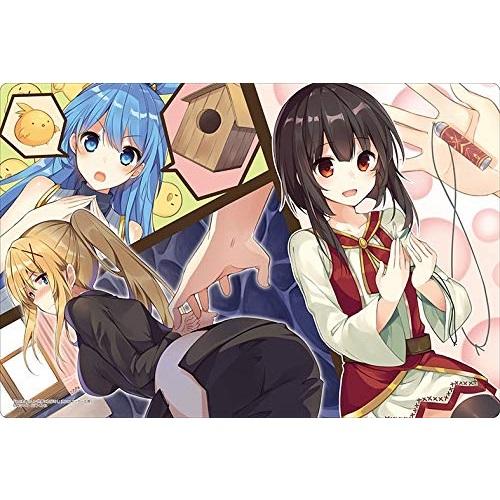 KonoSuba Aqua, Megumin, Darkness Character Rubber Play Mat Vol.322 Part.2