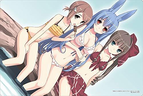 Mondaiji You, Black Rabbit & Asuka Character Rubber Play Mat Ver.297