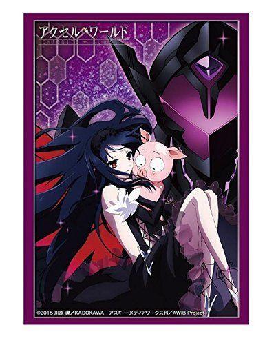 Character Sleeves Accel World Kuroyukihime & Haruyuki (Black King) School Avatar