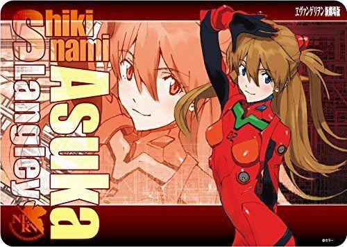 Genesis Evangelion Asuka Langley Shikinami Character Rubber Play Mat