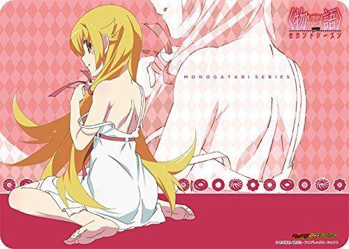 Bakemonogatari Monogatari Bat Shinobu Oshino Rubber Play Mat