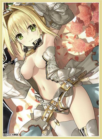 Fate/Extella Grand Order Nero Bride Red Saber Doujin KWKM Sleeves FGO