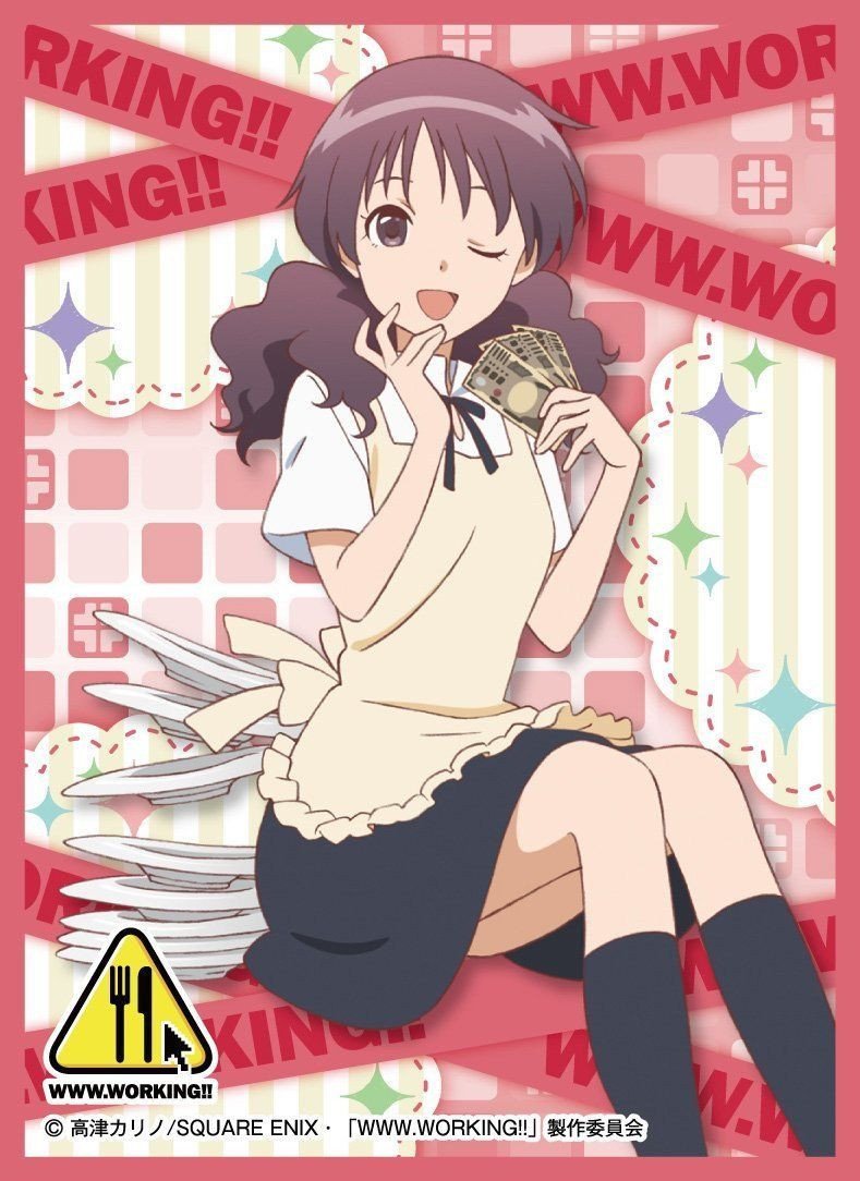 Working!! Wagnaria Shiho Kamakura Mat Sleeves No.MT290