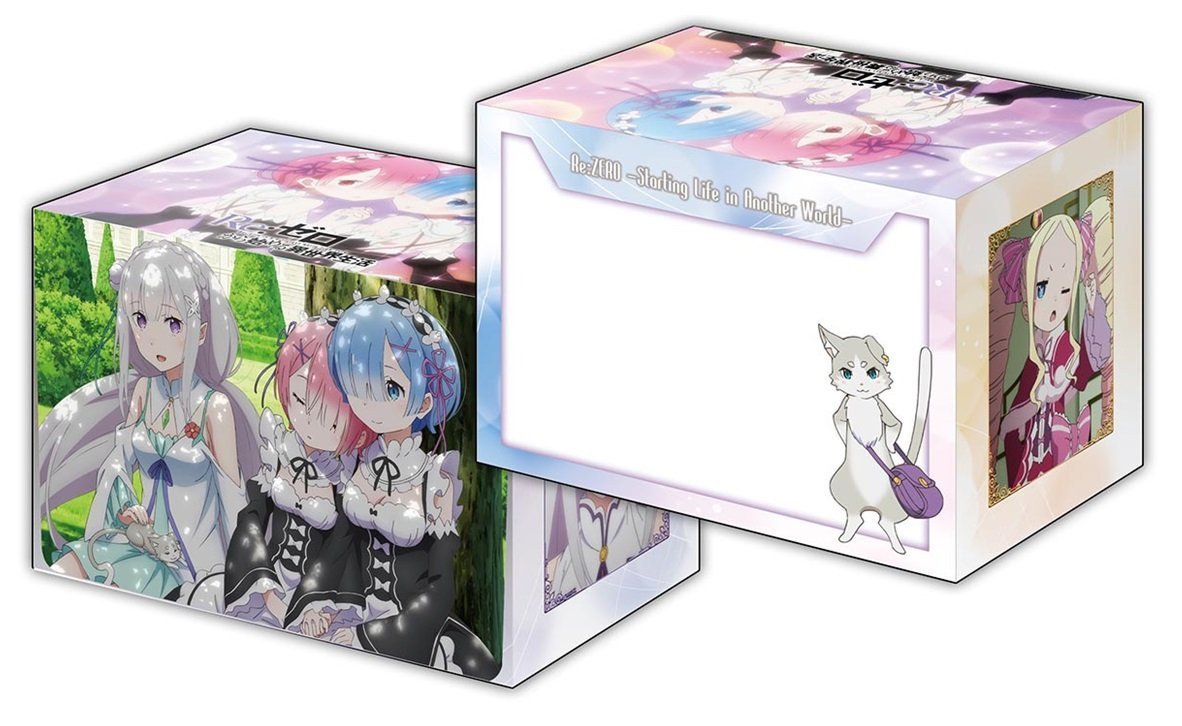Re:Zero Ram, Rem & Emilia Deck Box Vol.92