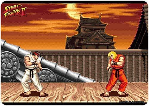 Street Fighter II Ryu & Ken Masters Character Rubber Playmat