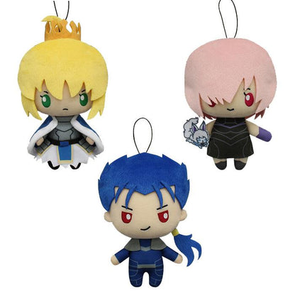 Fate Grand Order Sanrio Cu Mash Altria Prize Plush Toy Doll *Set of 3* FGO