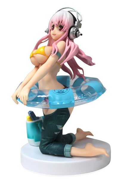 Super Sonico Summer Memory Ver. with Inner Tube Prize Figure