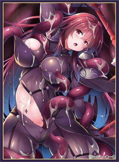 Comiket C94 Doujin Fate/Grand Order Lancer Scathach and Tentacles Character Sleeves FGO
