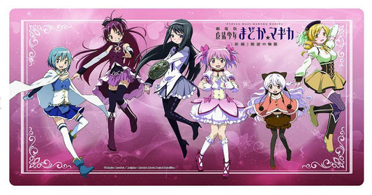 Puella Magi Madoka Magica 6 Characters Character Rubber Playmat