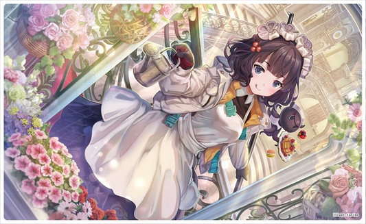 C97 Fate Grand Order FGO Hokusai Chaldea Park Maid Outfit Ver. Circle Midnight Blue Character Rubber Playmat