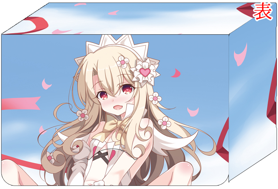 C97 Fate/kaleid liner Prisma Illya Illya, Chloe and Miyu Choco Angel Ver. Circle Midnight Blue Doujin Character Double Deck Box