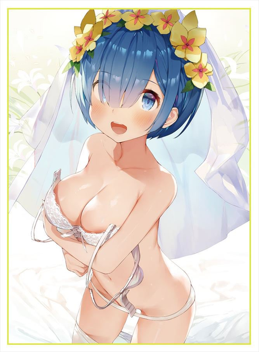C97 Re: Zero Rem Wedding Lingerie Ver. Circle Midnight Blue Doujin Character Sleeves