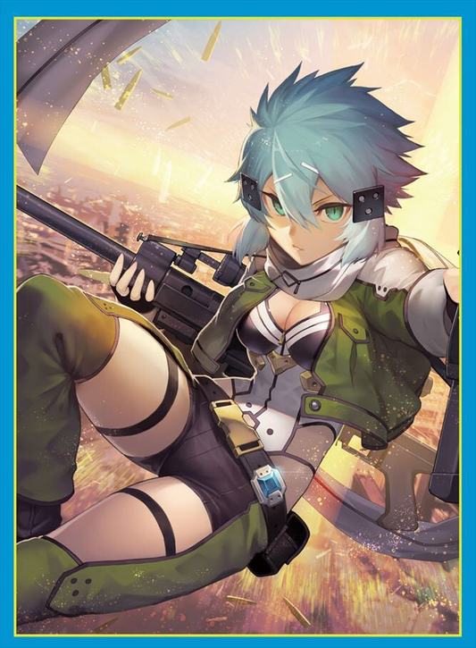 C97 Sword Art Online SAO Sinon Circle Midnight Blue Doujin Character Sleeves