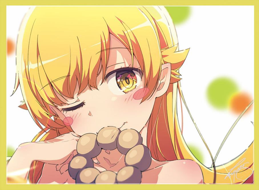 C97 Monogatari Shinobu Oshino Circle Midnight Blue Doujin Character Sleeves