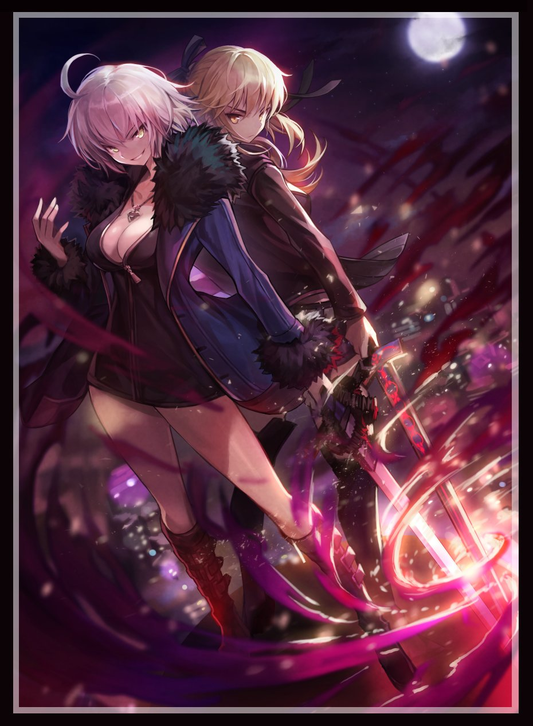 C95 Fate Shinjuku Jeanne & Saber Alter Circle Sunpan Doujin Character Sleeves