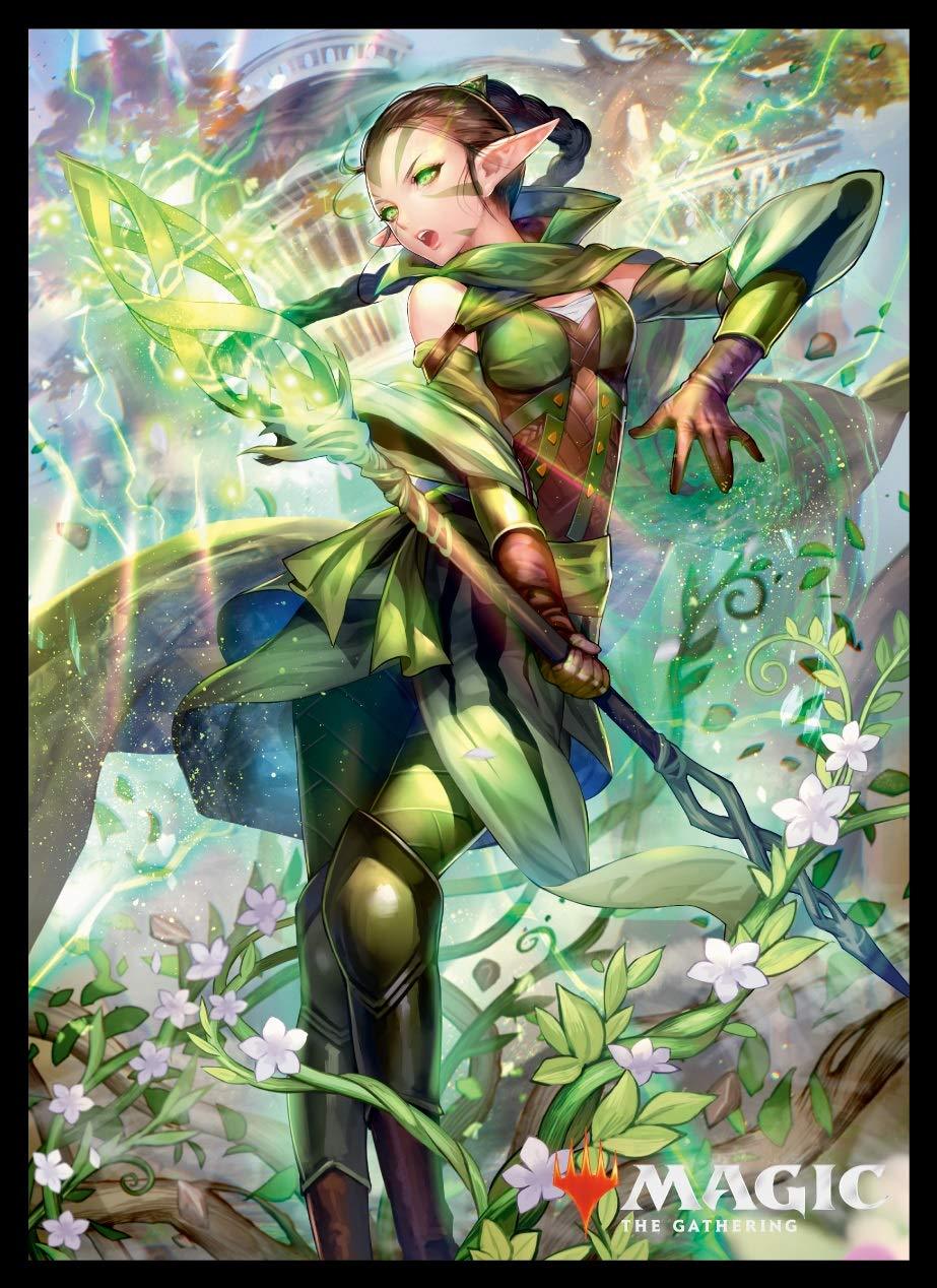 Magic The Gathering Nissa Who Shakes the World Character Sleeves MTGS-086 80CT