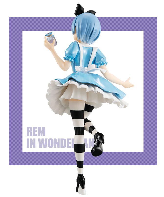 Re: Zero Rem in Wonderland Character SSS Prize Figure