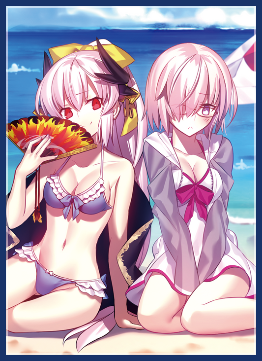 Doujin card sleeves FGO Fate Anime Girls Kiyohime & Mash